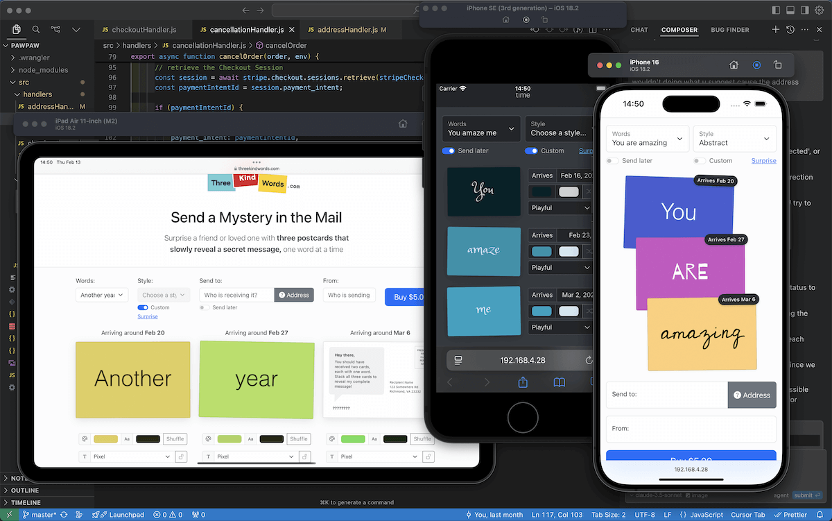 Refactoring the frontend